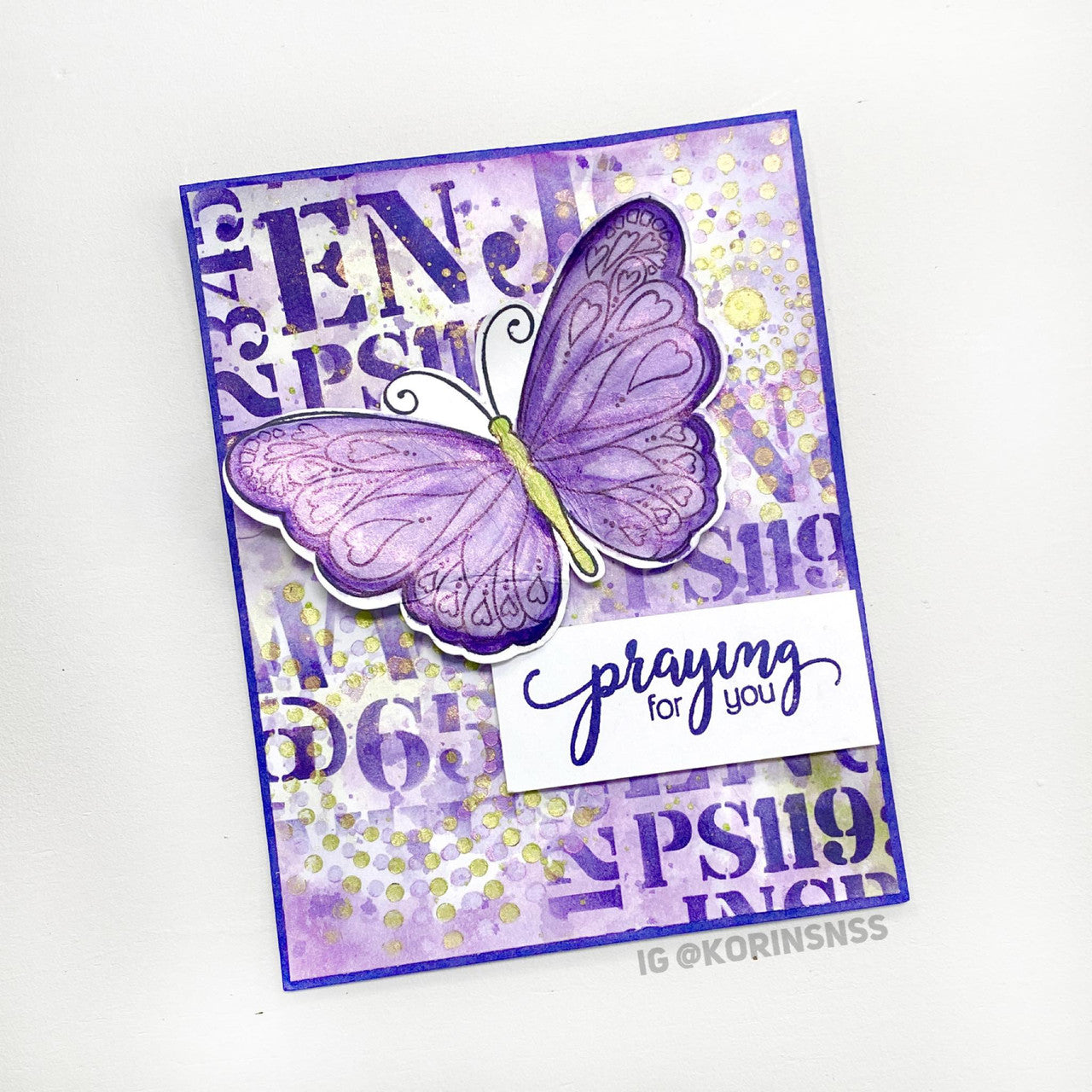 Pray Without Ceasing Clear Stamp Set