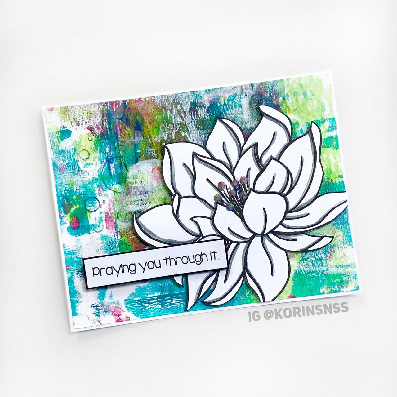 Fantastic Flowers Clear Stamp Set