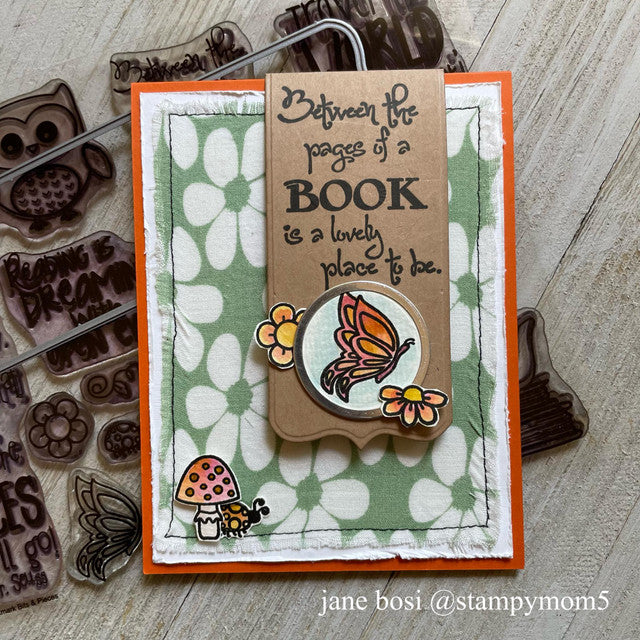 Bookmark Bits & Pieces Clear Stamp Set