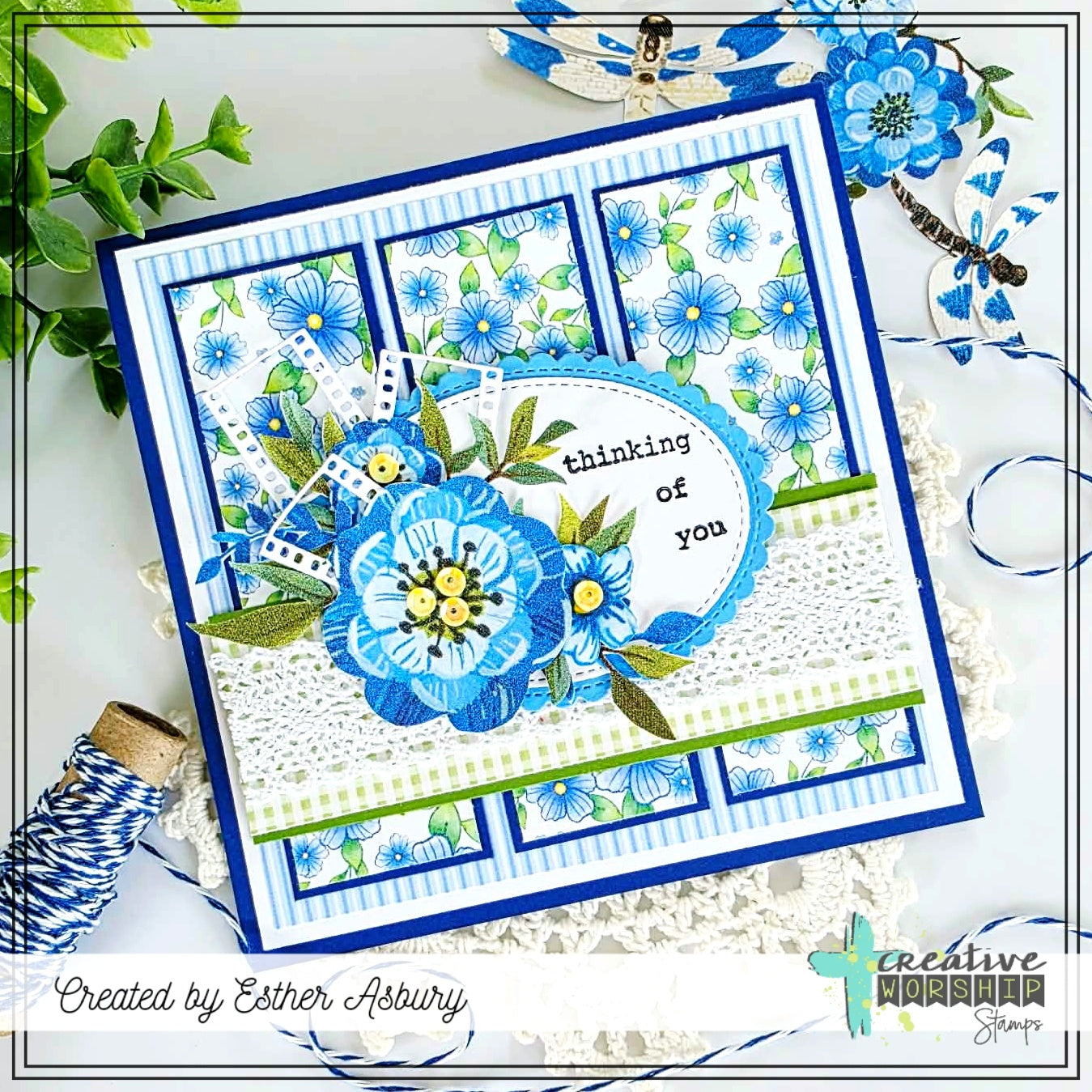 Stitched Ovals Die Set