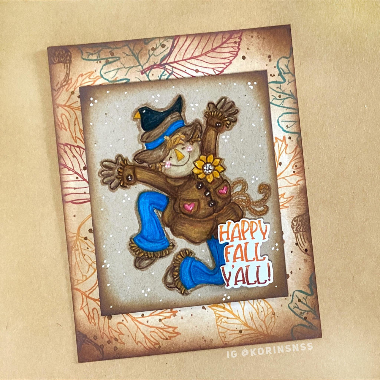 Happy Scarecrow Stamp & Die Bundle