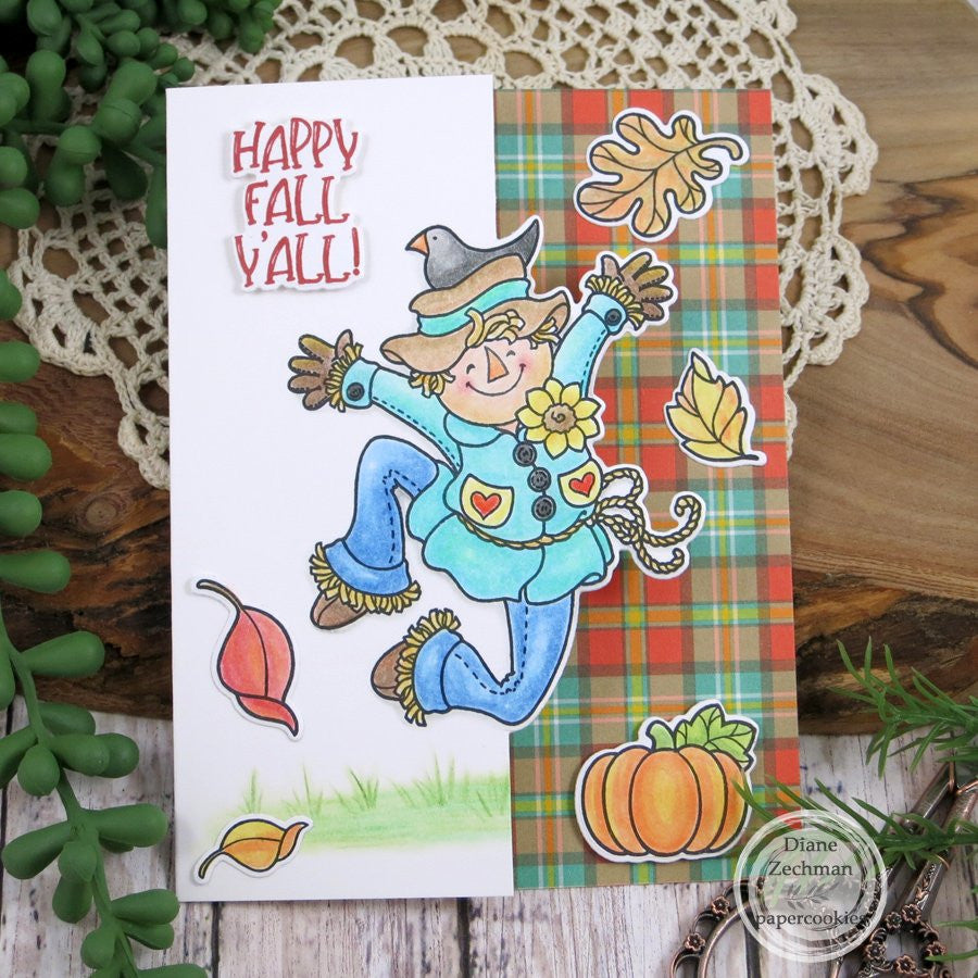 Happy Scarecrow Stamp & Die Bundle