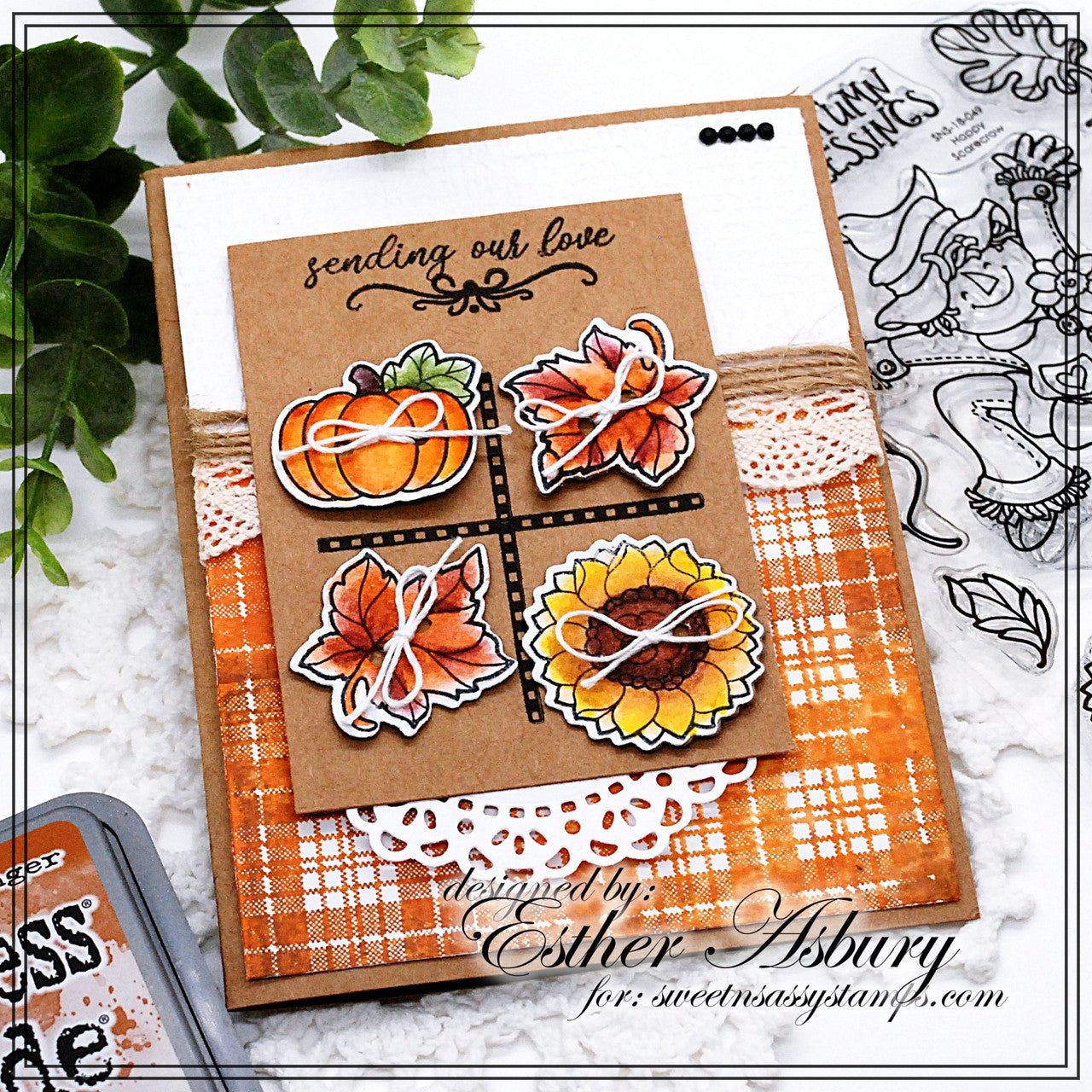 Happy Scarecrow Stamp & Die Bundle