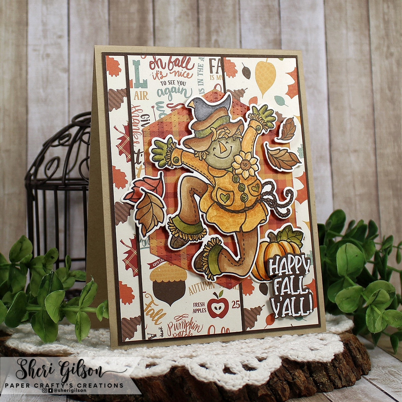 Happy Scarecrow Clear Stamp Set