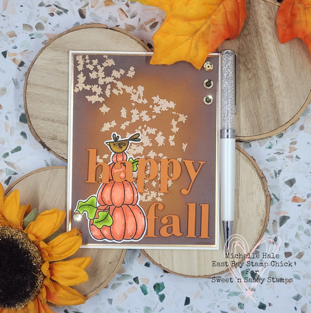 Falling Leaves Clear Stamp Set