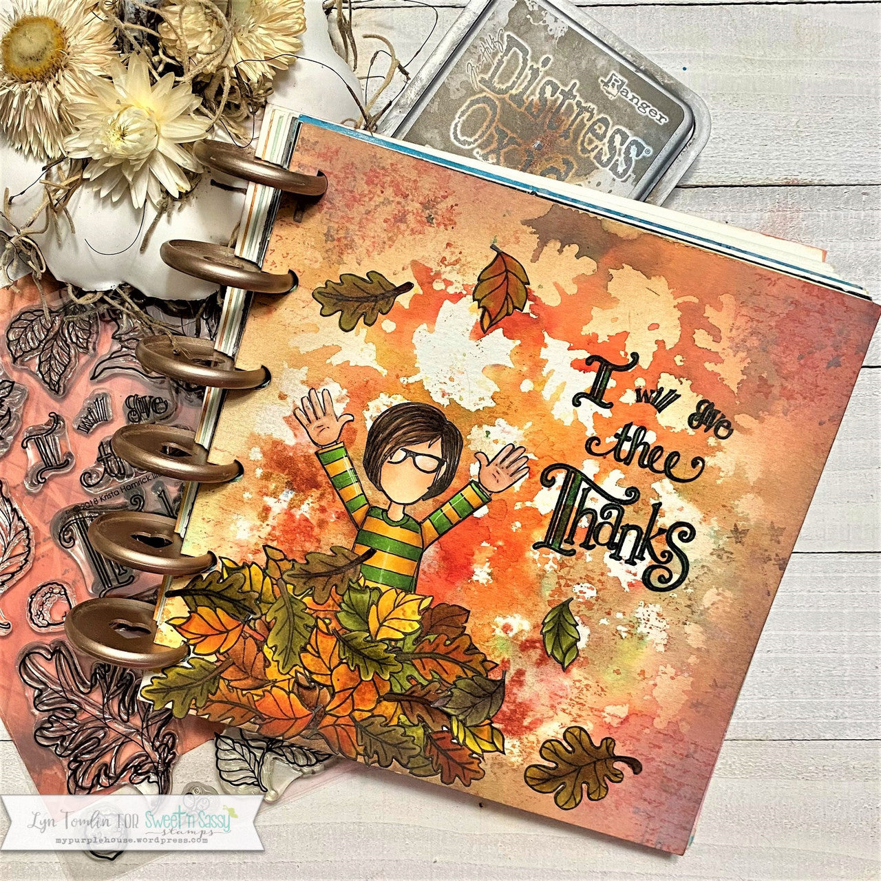 Give Thanks Clear Stamp Set