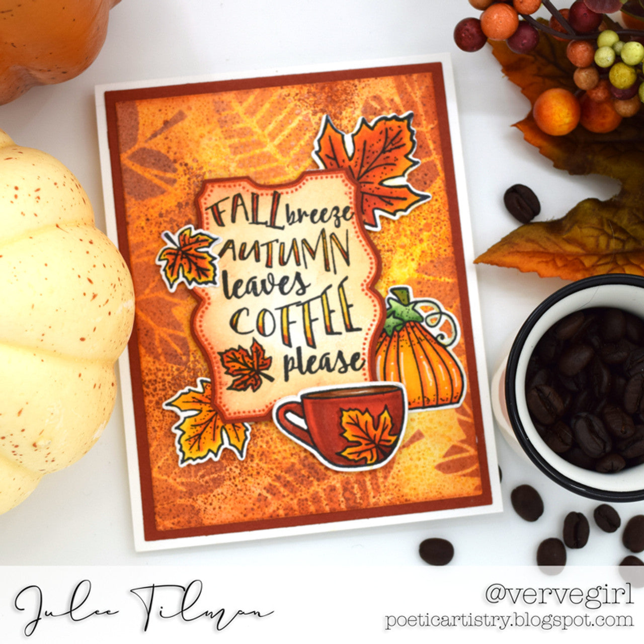 Fall Breeze Clear Stamp Set