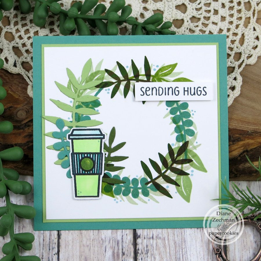 Foliage Silhouettes Clear Stamp Set