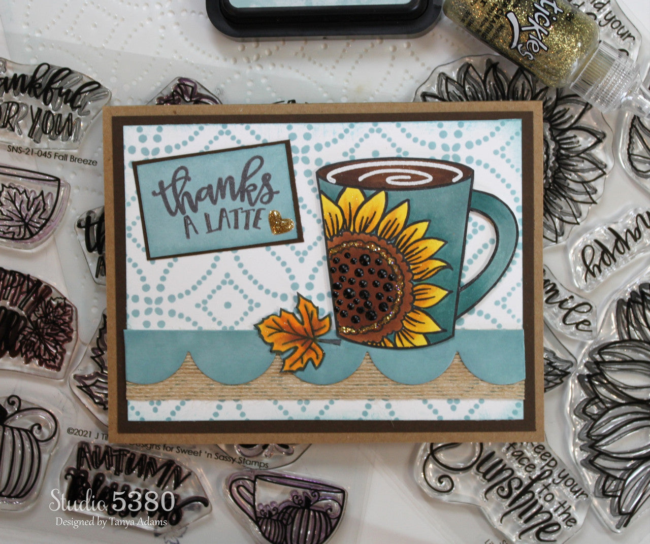 Like a Sunflower Clear Stamp Set