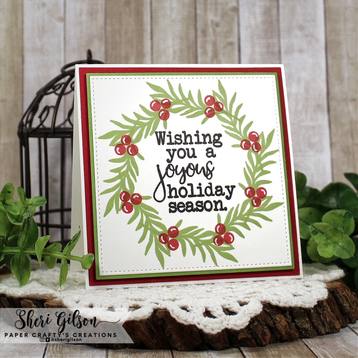 Foliage Silhouettes Clear Stamp Set