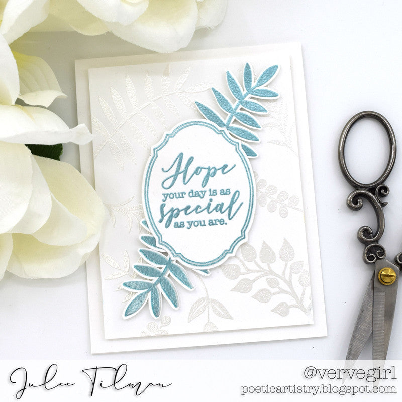 Foliage Silhouettes Clear Stamp Set