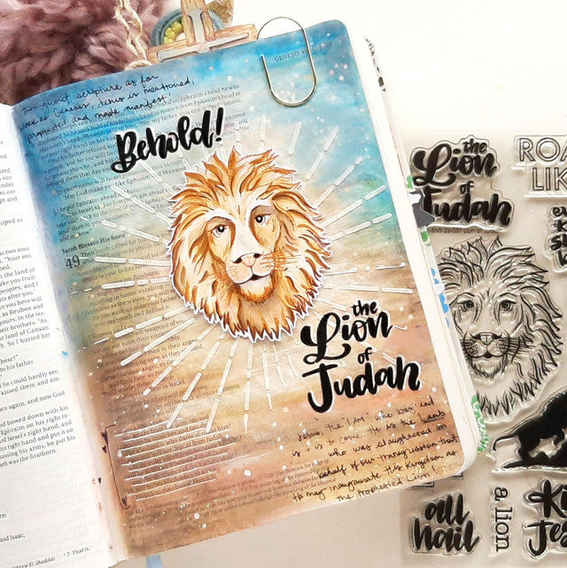 Lion of Judah Clear Stamp Set