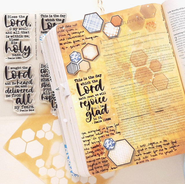 In the Psalms Clear Stamp Set