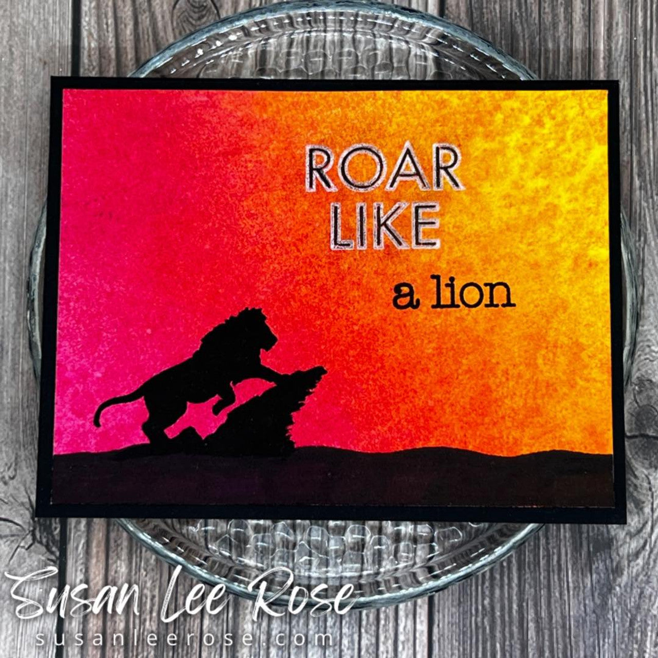 Lion of Judah Clear Stamp Set