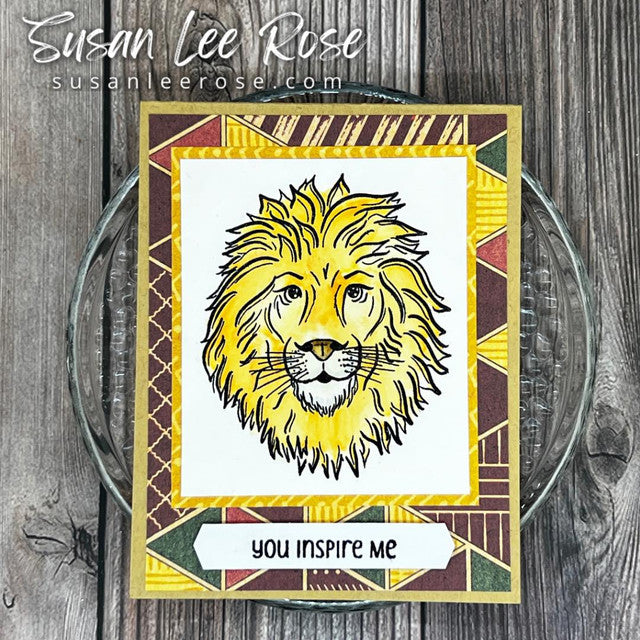 Lion of Judah Clear Stamp Set