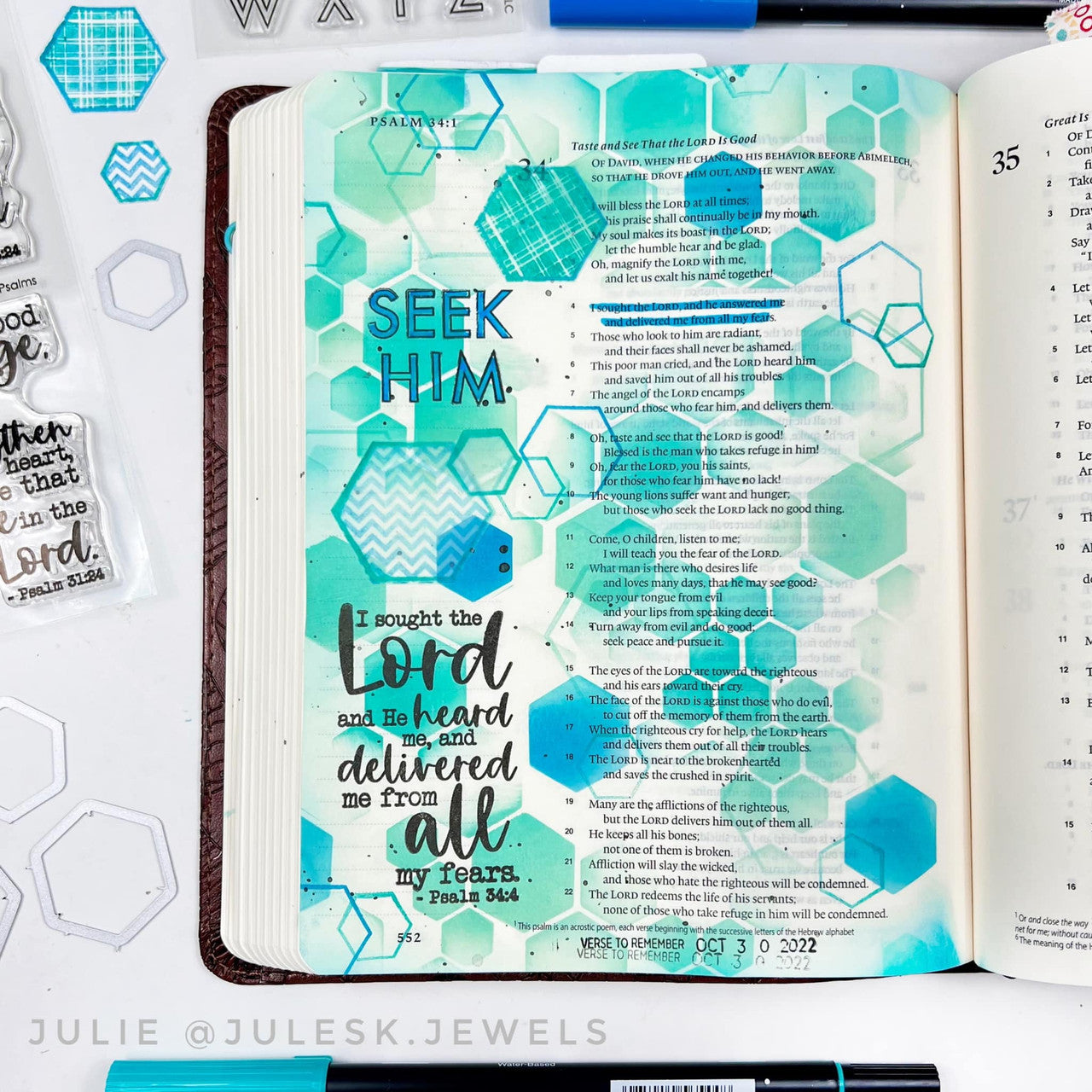 In the Psalms Clear Stamp Set