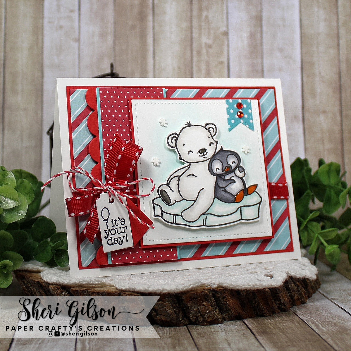 Winter Hugs Clear Stamp Set