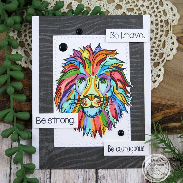 Lion of Judah Clear Stamp Set