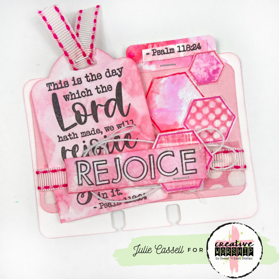 Cheerful Hexies Clear Stamp Set