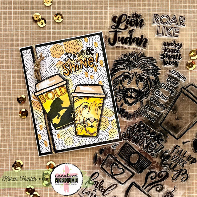 Lion of Judah Clear Stamp Set