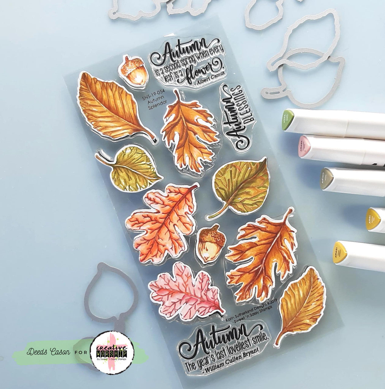 Autumn Splendor Clear Stamp Set