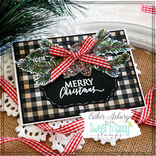 Christmas Pine Clear Stamp Set