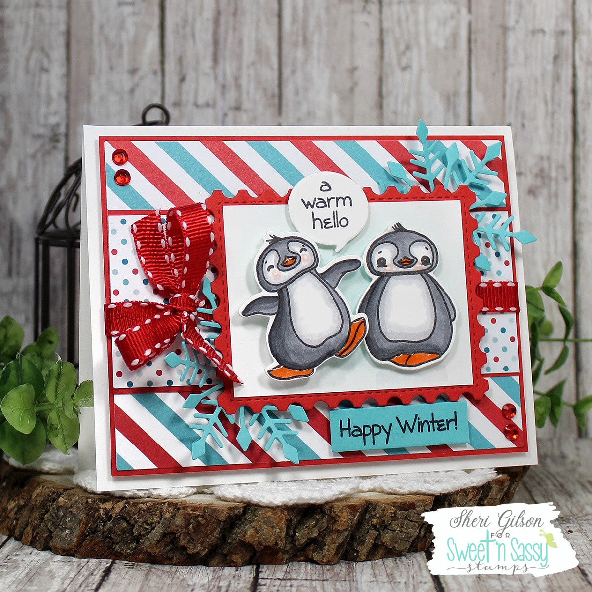 Winter Hugs Clear Stamp Set