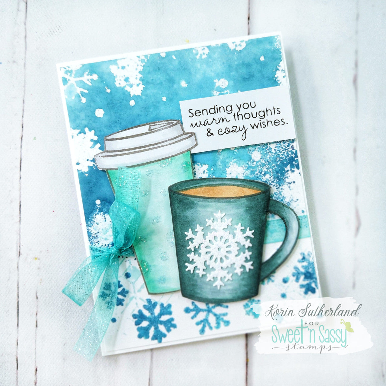 I Like Big Cups Clear Stamp Set