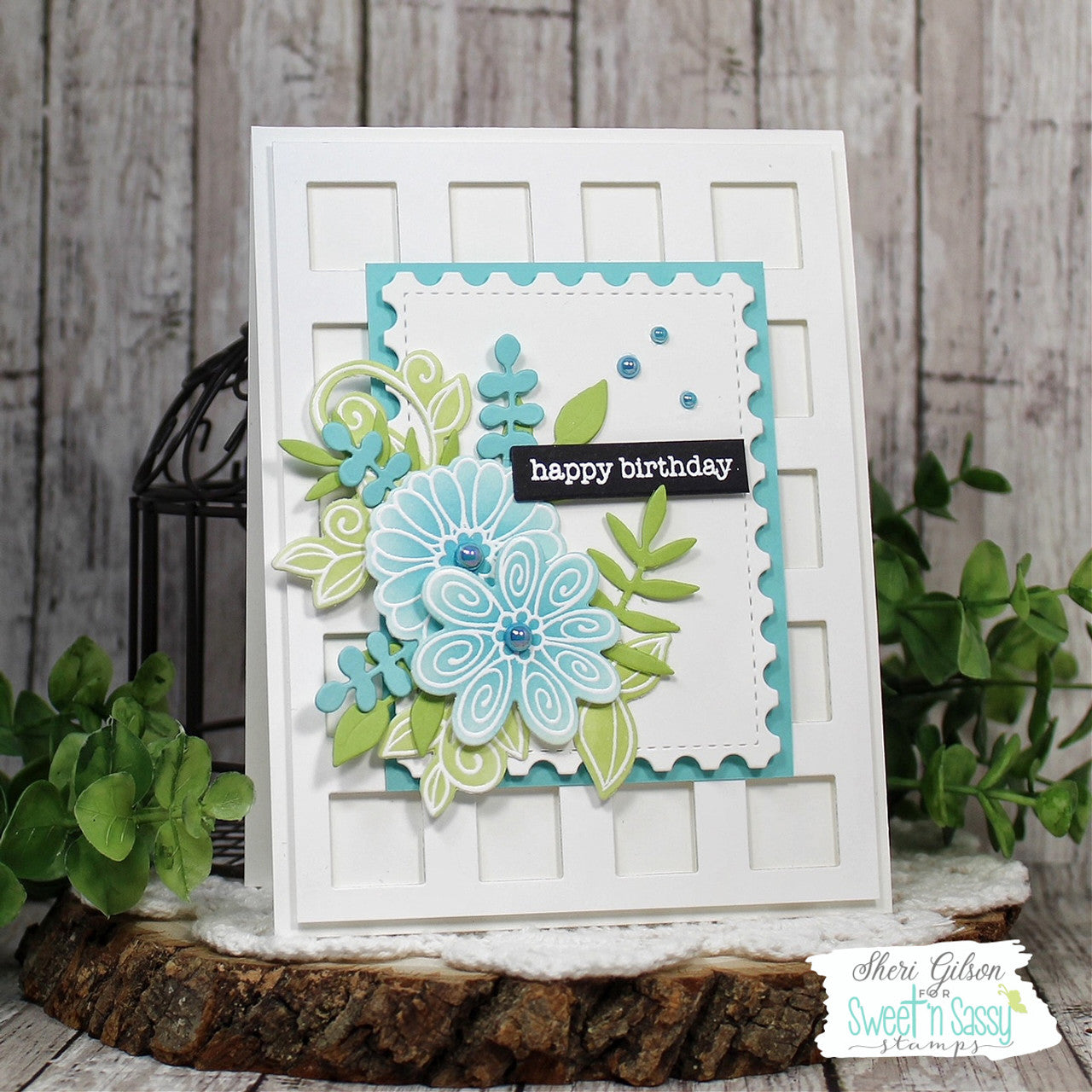 Doodle Florals Clear Stamp Set