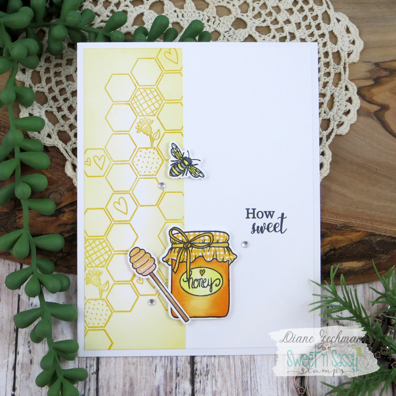 Bee Sweet Clear Stamp Set