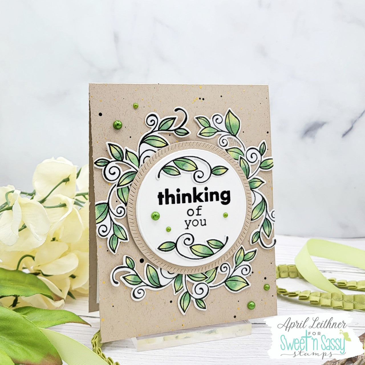 Doodle Florals Clear Stamp Set