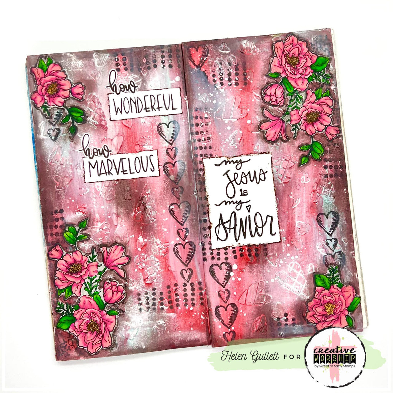 Funky Textures Clear Stamp Set