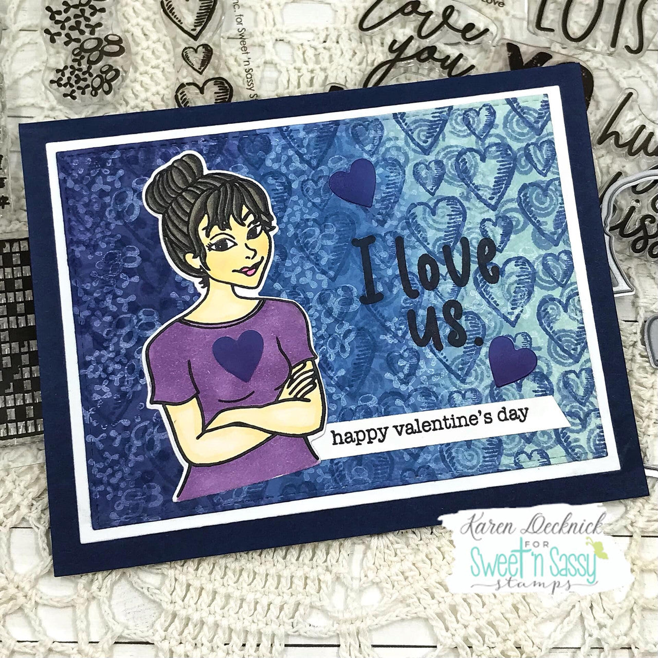 Much Love Clear Stamp Set