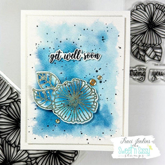 Bold Blooms Clear Stamp Set