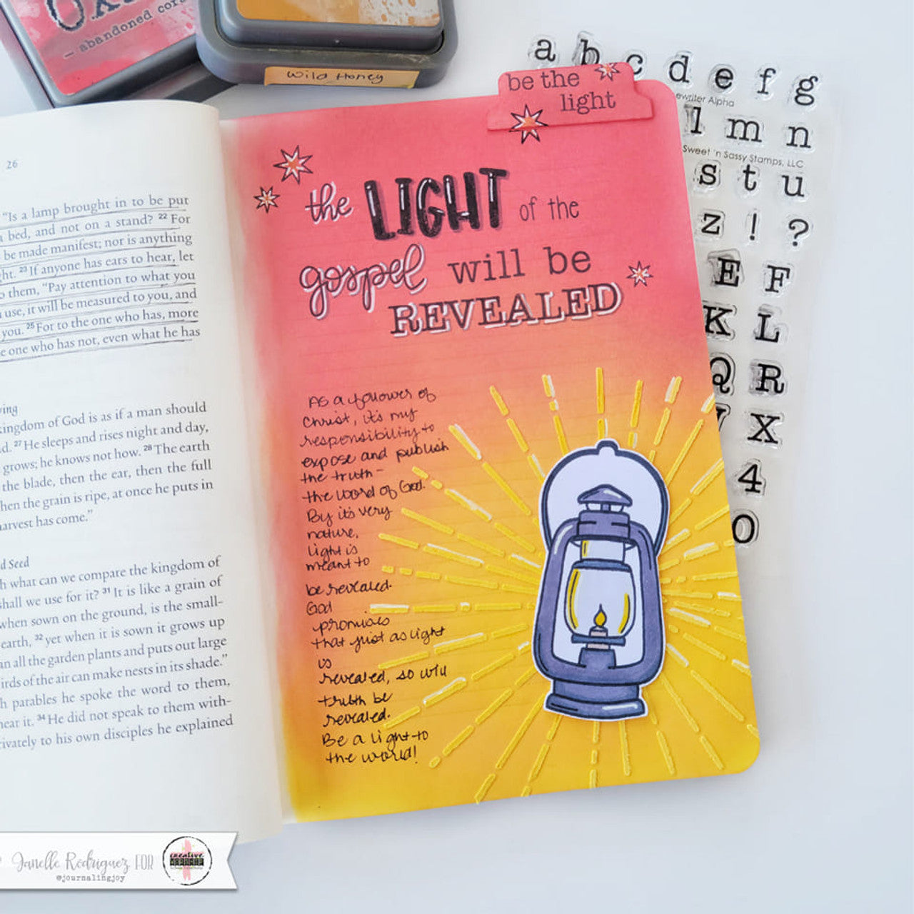 Shine Your Light Clear Stamp Set