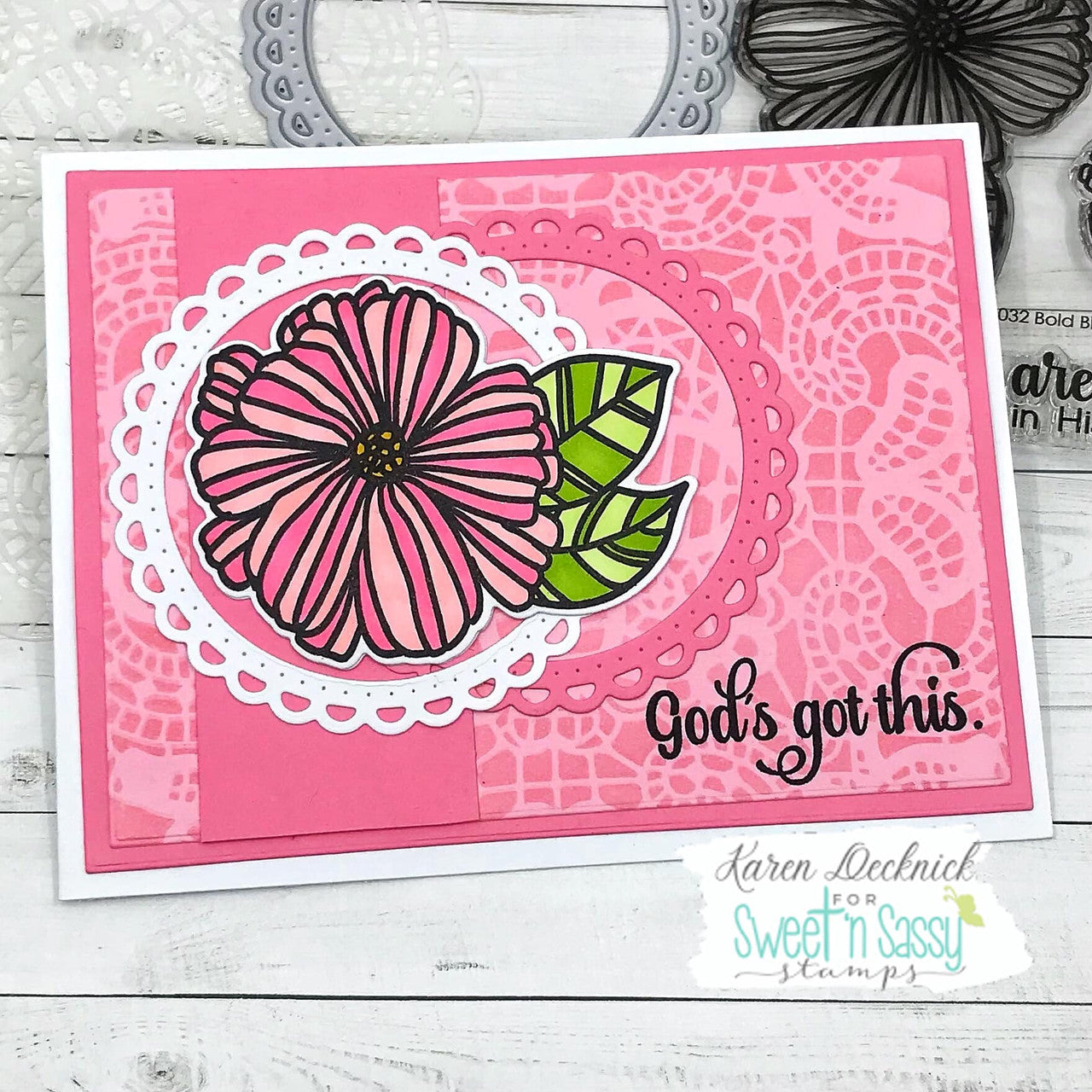 Bold Blooms Clear Stamp Set