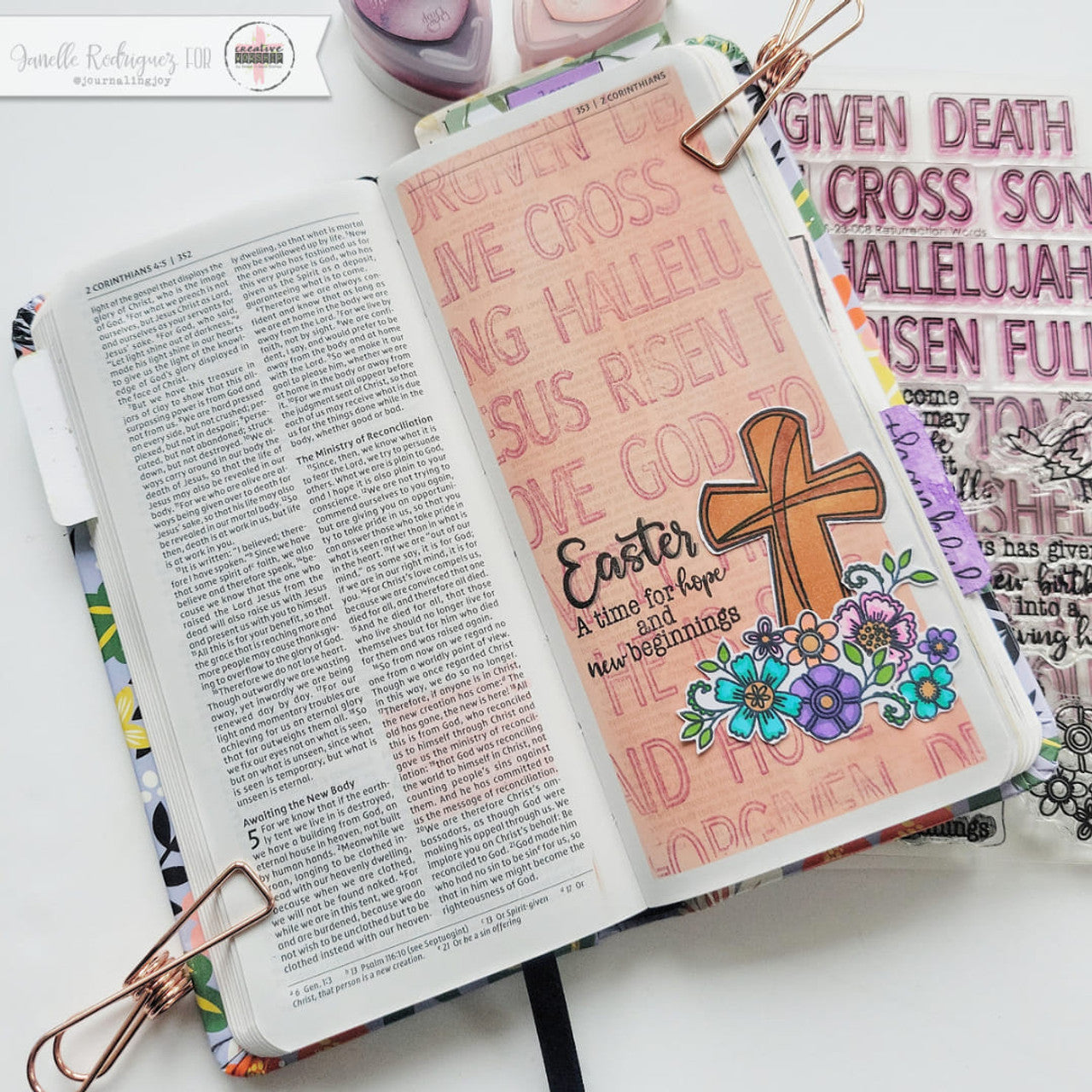 Resurrection Words Clear Stamp Set