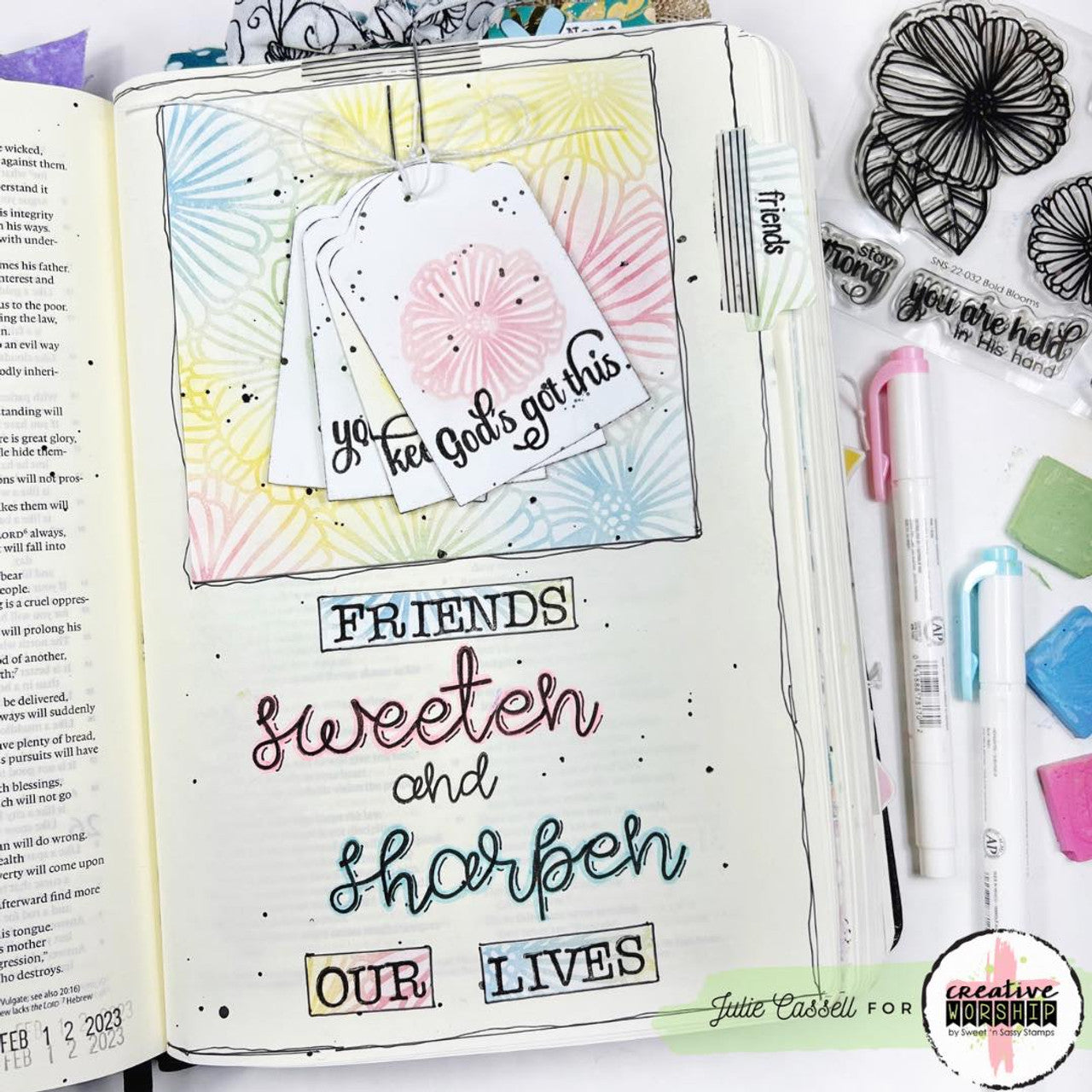 Bold Blooms Clear Stamp Set