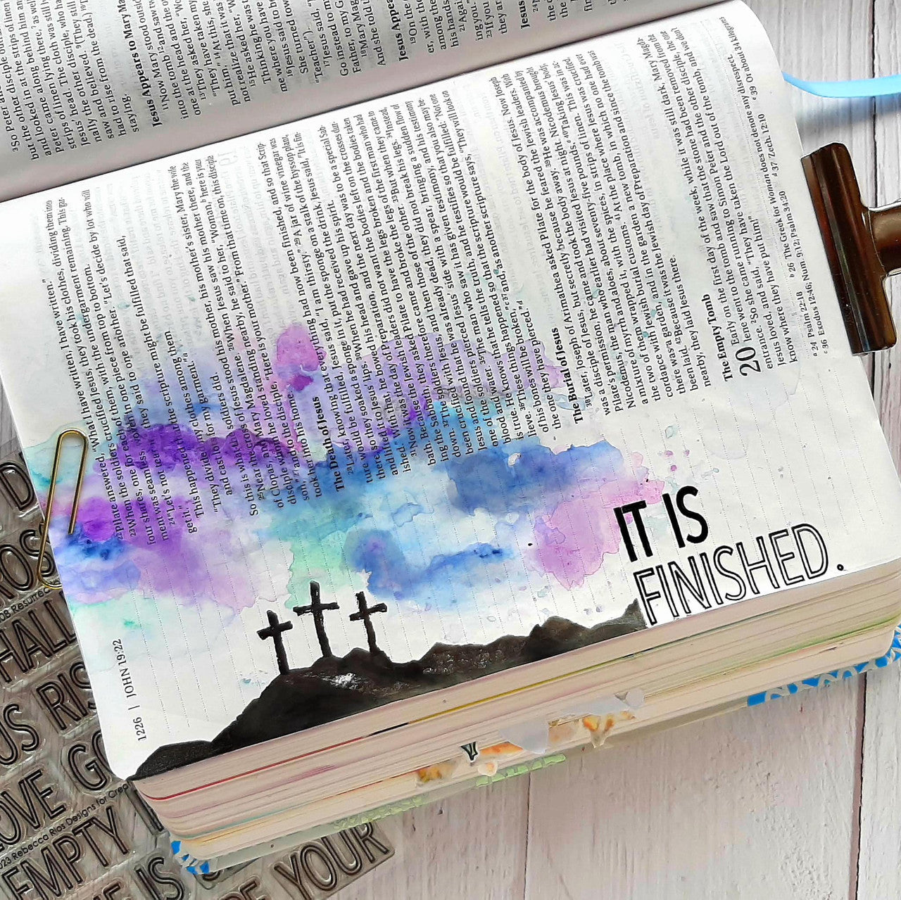 Resurrection Words Clear Stamp Set