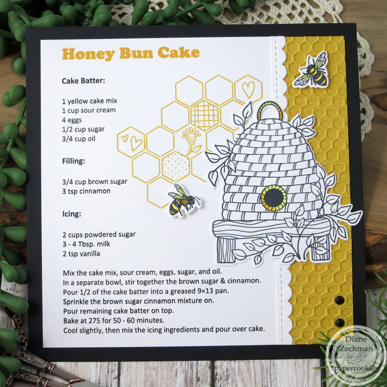 Bee Sweet Clear Stamp Set