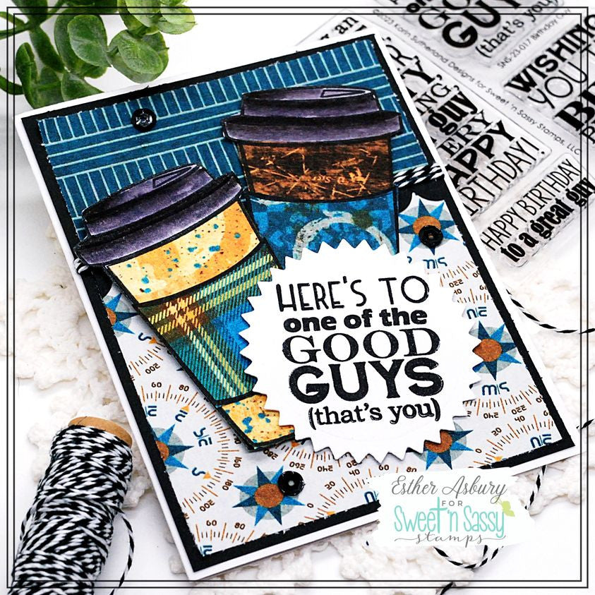 Birthday Guy Clear Stamp Set