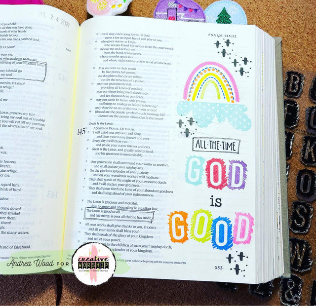 Count Your Rainbows Clear Stamp Set