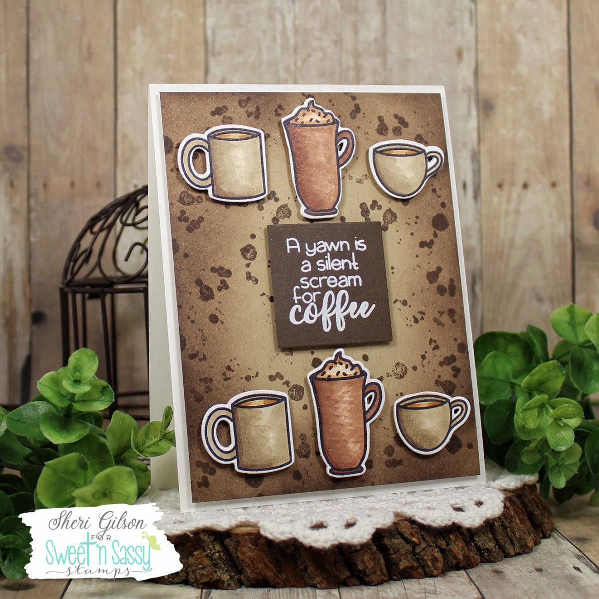 Coffee Talk Stamp & Die Bundle