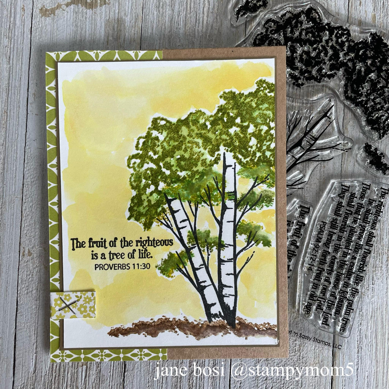 Tree of Life Clear Stamp Set