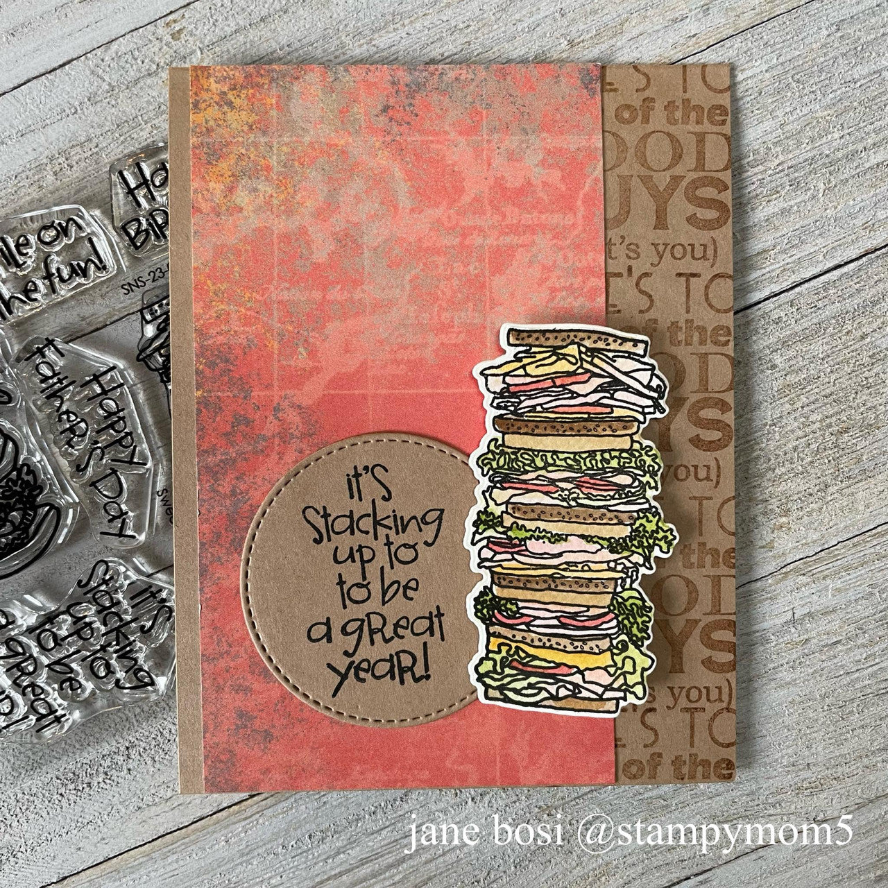 Pile It On Clear Stamp Set