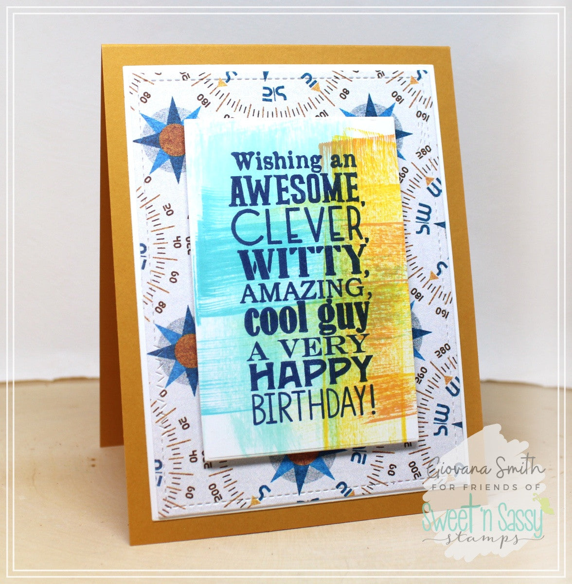 Birthday Guy Clear Stamp Set