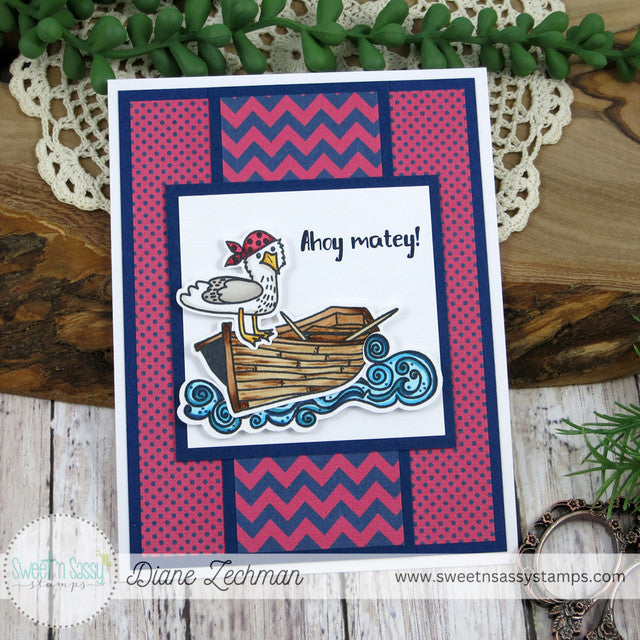 Seas the Day Clear Stamp Set