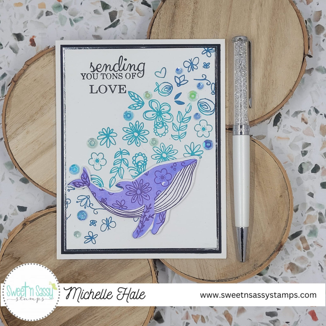 Itty Bitty Blossoms Clear Stamp Set