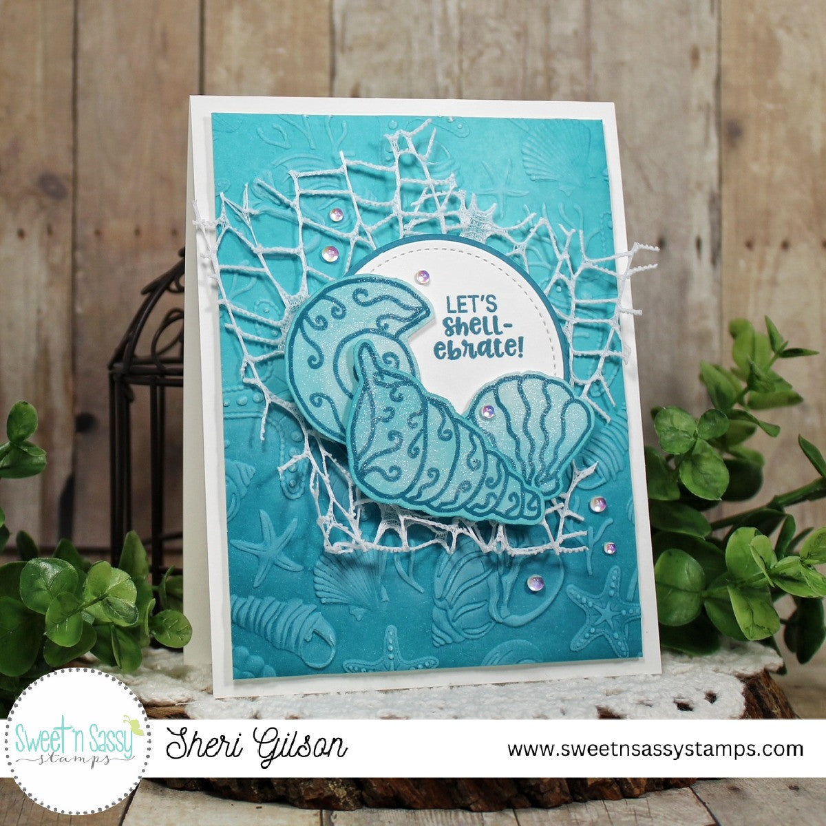 Seashell Greetings Stamp & Die Bundle