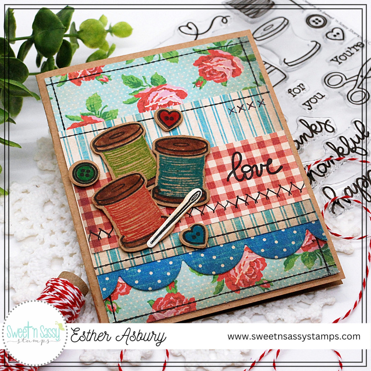 Sew Happy Clear Stamp Set